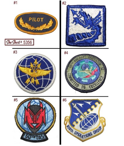 Usaf patches lot air force - patches,