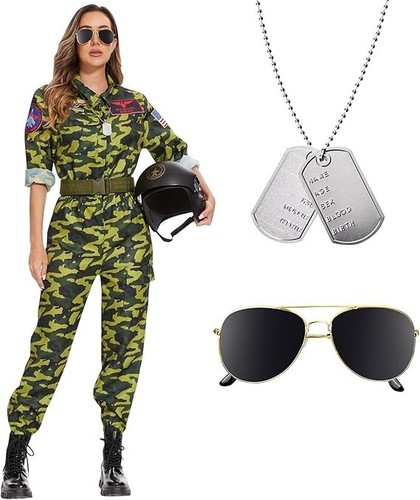 Costume pilota donna - pilota, da