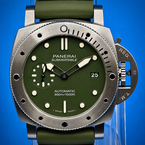 Panerai submersible verde - panerai,